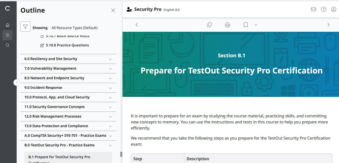 TestOut Security Pro for Security+ (SY0-701) - 3 Month