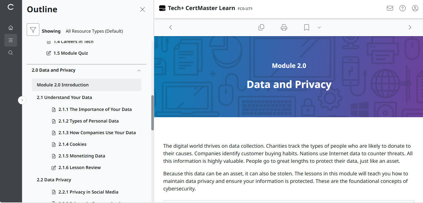 CertMaster Learn – Tech+ (V6) – (New Account ) 2-Month Access