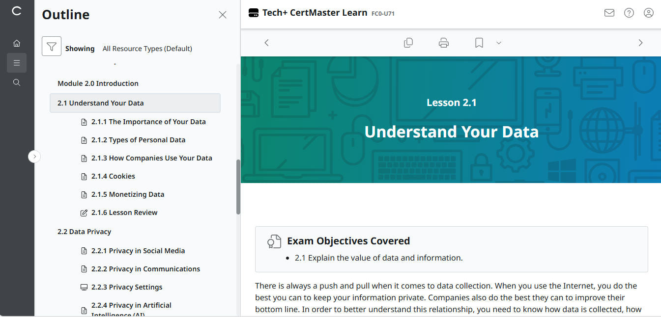 CertMaster Learn – Tech+ (V6) – (New Account ) 2-Month Access