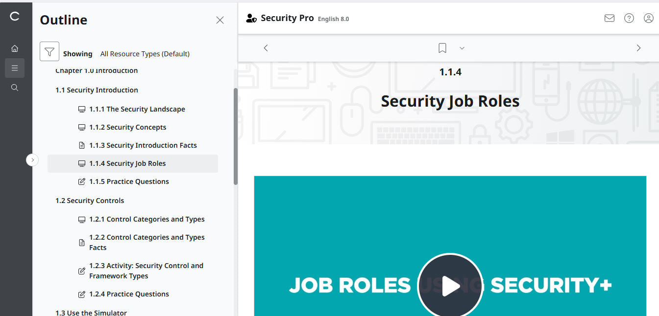 TestOut Security Pro สำหรับ Security+ (SY0-701) - 3 เดือน