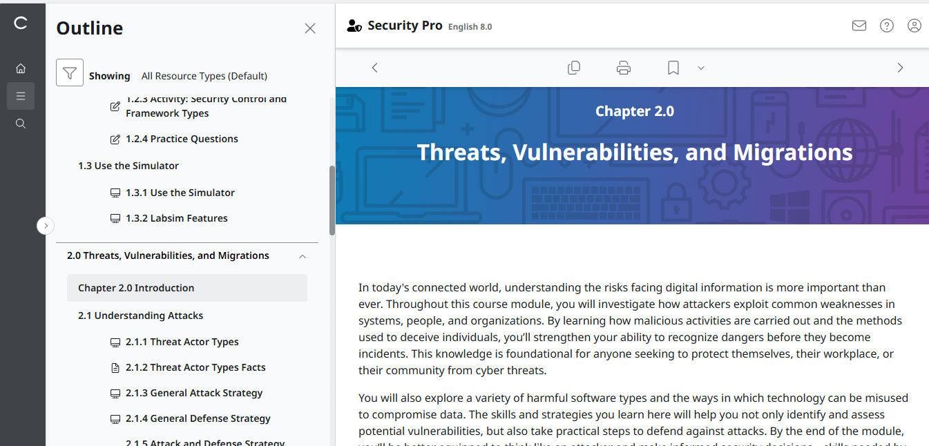 TestOut Security Pro สำหรับ Security+ (SY0-701) - 3 เดือน