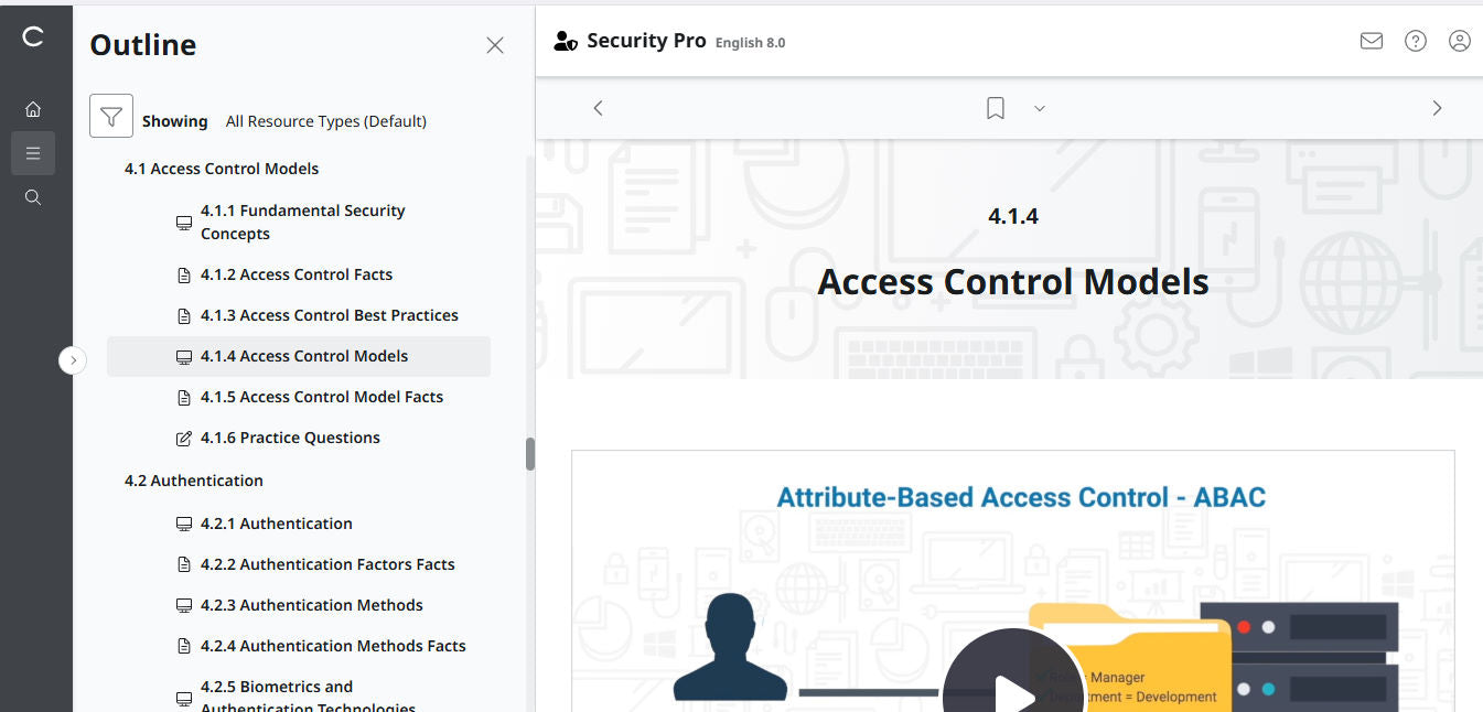 TestOut Security Pro สำหรับ Security+ (SY0-701) - สิทธิ์เข้าใช้งาน 3 เดือน