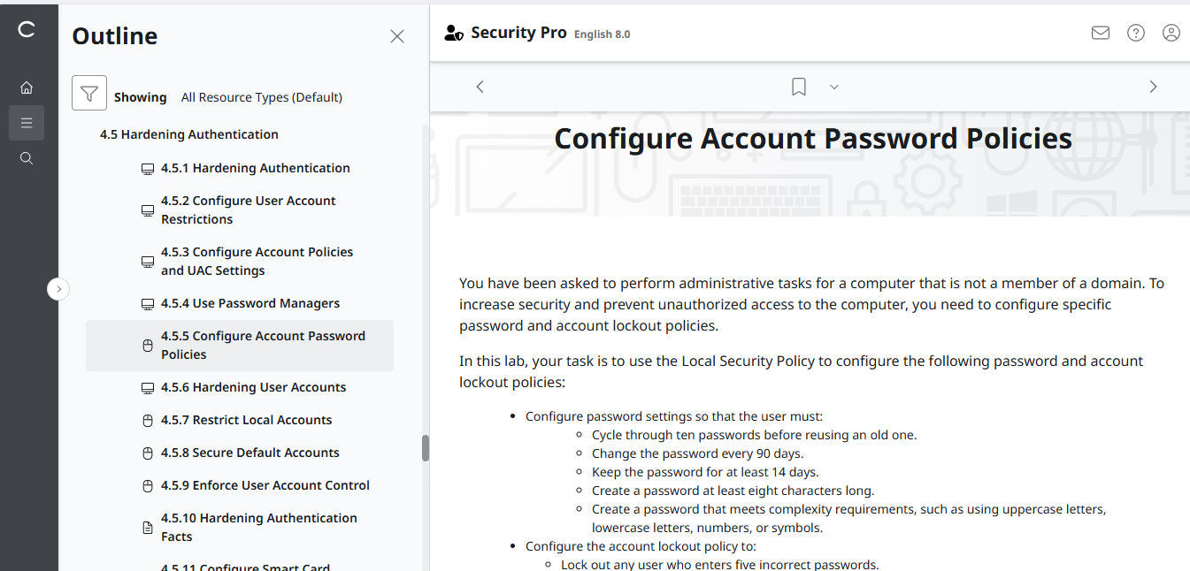 TestOut Security Pro สำหรับ Security+ (SY0-701) - สิทธิ์เข้าใช้งาน 3 เดือน