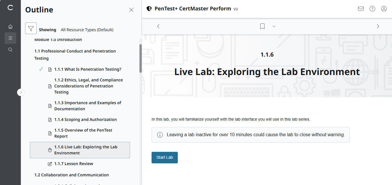 CompTIA PenTest+ CertMaster Perform PT0-003 (V3)