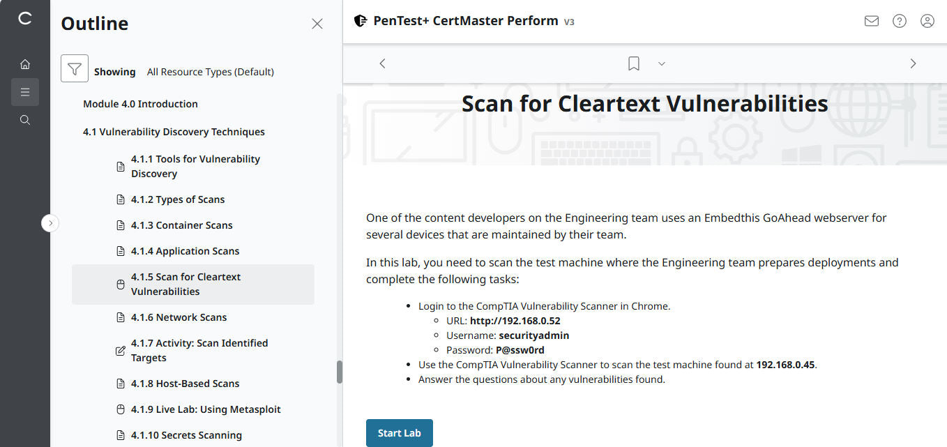 CertMaster Perform for PenTest+ PT0-003 (เข้าใช้งาน 3 เดือน) (🛒ข้อเสนอพิเศษ)