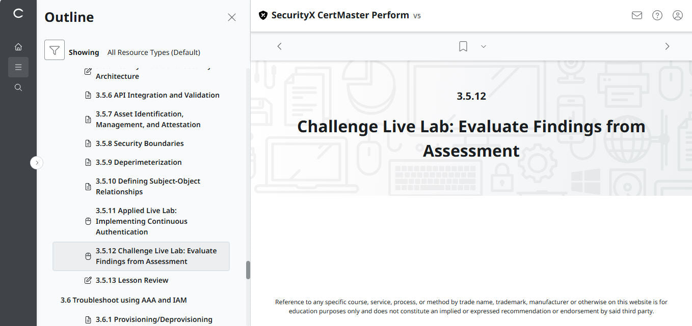 CertMaster Perform for CompTIA SecurityX (CASP+) CAS-005  3-Month Access (🛒Special Offer)