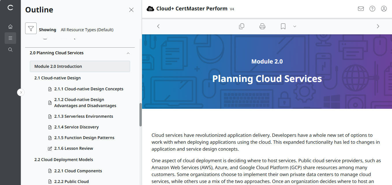 🛒ข้อเสนอพิเศษ - CompTIA Cloud+ CertMaster Perform (CV0-004) – สิทธิ์เข้าใช้งาน 3 เดือน