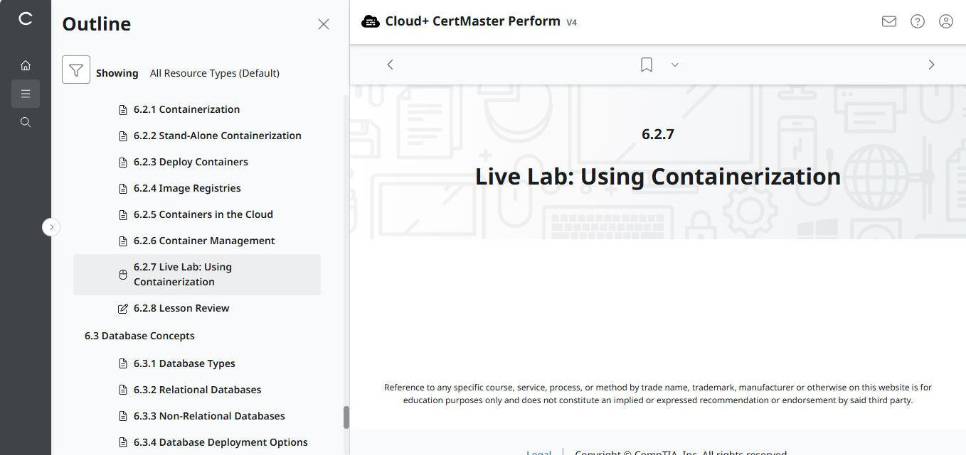 🛒ข้อเสนอพิเศษ - CompTIA Cloud+ CertMaster Perform (CV0-004) – สิทธิ์เข้าใช้งาน 3 เดือน