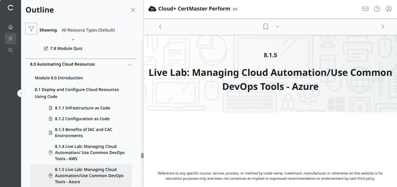 🛒ข้อเสนอพิเศษ - CompTIA Cloud+ CertMaster Perform (CV0-004) – สิทธิ์เข้าใช้งาน 3 เดือน