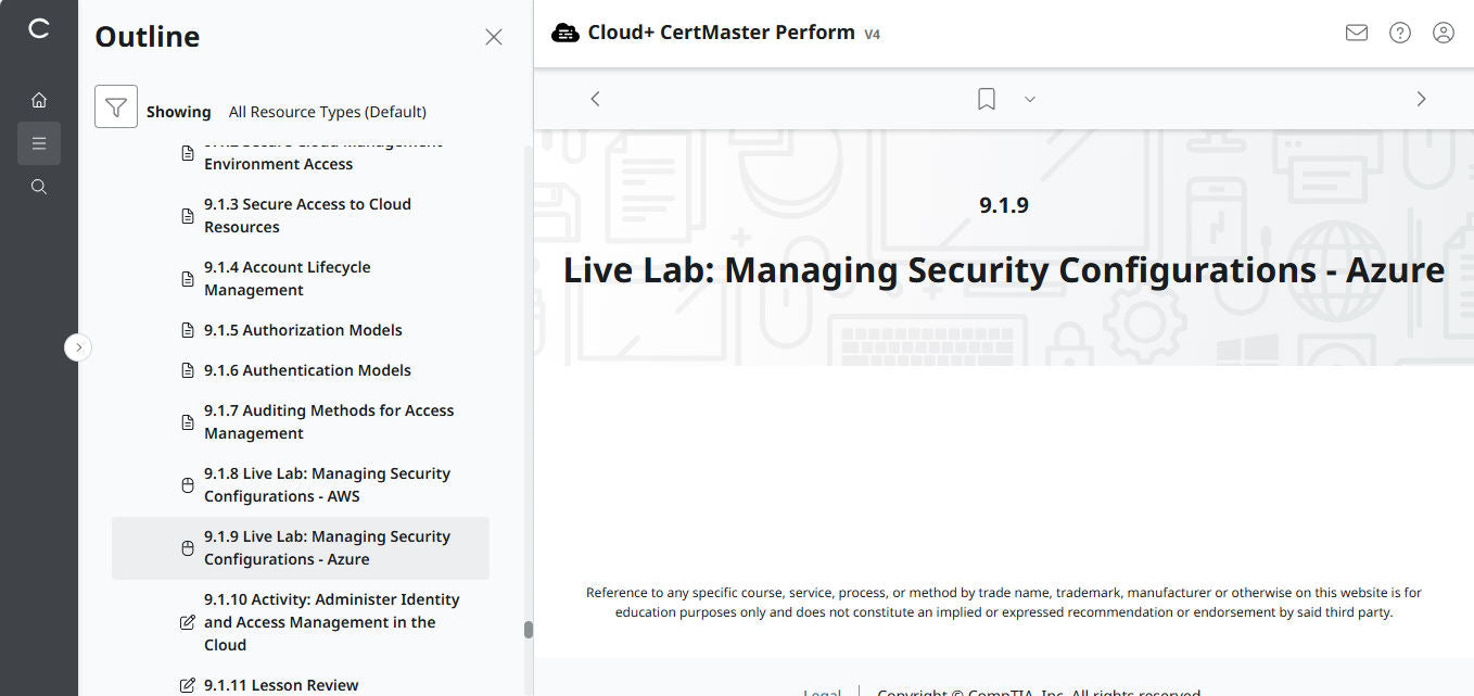 🛒ข้อเสนอพิเศษ - CompTIA Cloud+ CertMaster Perform (CV0-004) – สิทธิ์เข้าใช้งาน 3 เดือน