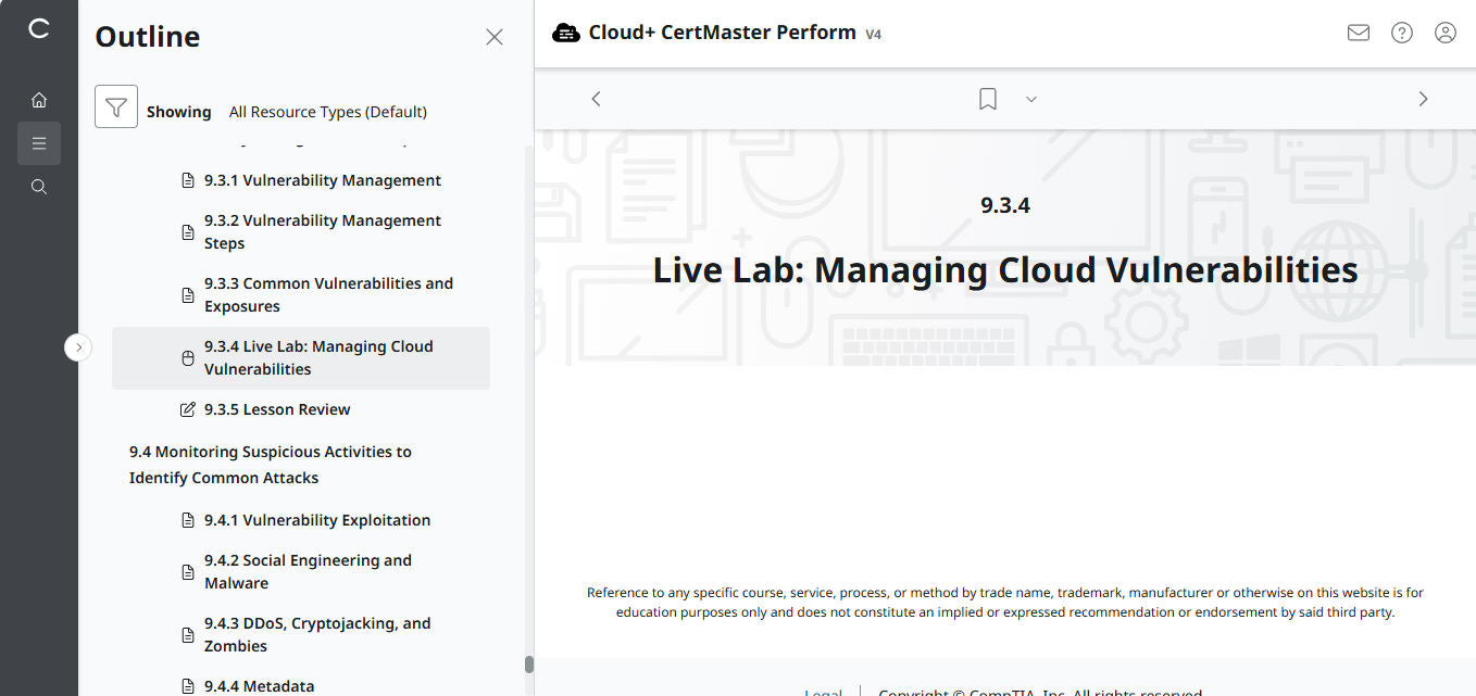 🛒ข้อเสนอพิเศษ - CompTIA Cloud+ CertMaster Perform (CV0-004) – สิทธิ์เข้าใช้งาน 3 เดือน
